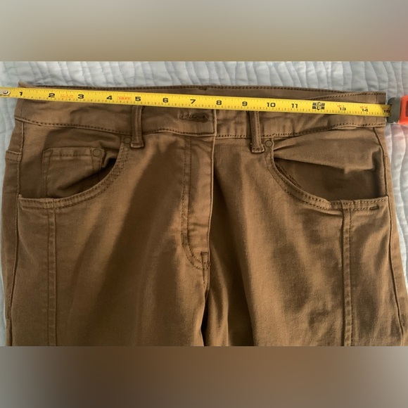 H & M jean style brown pants. Size 12. - Picture 3 of 14
